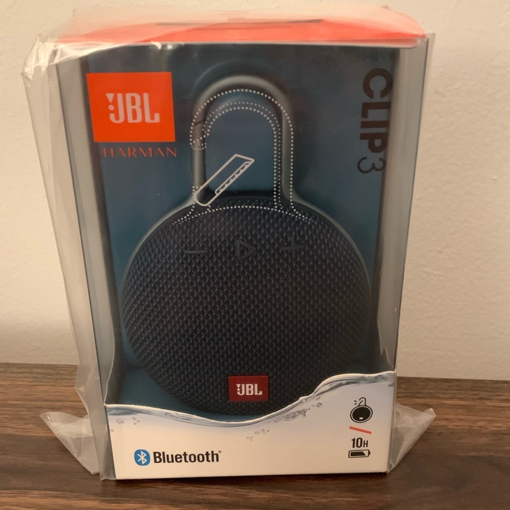 JBL Clip 3 waterproof speaker with Bluetooth